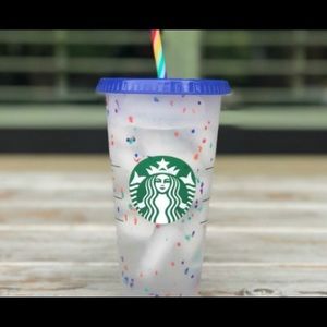 Starbucks Confetti Reusable Cold Cup
